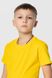 Футболка однотонна дитяча Ecrin 116140 140 см Жовтий (2000990180056A)