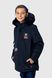Куртка єврозима для хлопчика Неслухнянки 8868 140 см Темно-синій (2000990082466W)