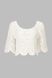 Блуза однотонна жіноча 106 One Size Білий (2000990337689S)