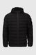 Куртка однотонная мужская 666-11A/6018 S Черный (2000990673350W)