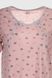Нічна сорочка жіноча Sevgi 3212 XL Пудровий (2000990512567A)