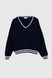 Пуловер однотонний жіночий Park karon 10339 One Size Темно-синій (2000989850892D)