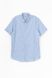 Рубашка однотонная мужская Stendo 235044 2XL Голубой (2000989740339S)