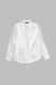 Сорочка з візерунком для дівчинки LocoLoco 9057 128 см Сріблясто-білий (2000990347664D)
