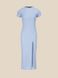 Платье однотонное женское LAWA WBC02371 XS Голубой (2000990559265S)(LW)