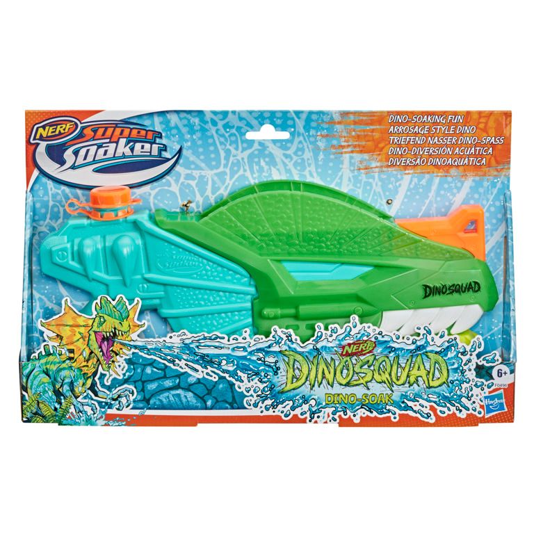 Магазин взуття Бластер іграшковий водний "Діно", серія "Нерф Супер Сокер" F0496 (5010993811380)
