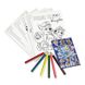 Набор раскрасок с наклейками и карандашами PAW PATROL PW19751 Разноцветный (8435507847285)