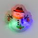 Ліхтарик світлодіодний різдвяний "Сніговик у панамі" XD52672 Різнокольоровий (2000990241405)(NY)