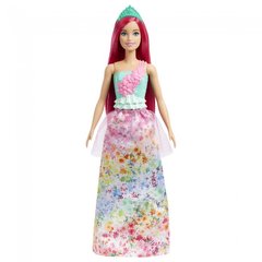 Магазин взуття Лялька-принцеса з малиновим влоссям Barbie HGR15