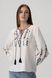 Вишиванка сорочка з принтом жіноча Park karon 23150 40 Білий (2000990154316A)