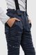 Штани на шлейках для хлопчика EN103 164 см Синій (2000989593980W)