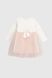 Платье однотонное для девочки Baby Show 001 74 см Розовый (2000990489685S)