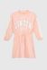 Платье с принтом для девочки Pop Fashion 6925 152 см Персиковый (2000990158260D)