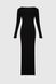 Платье вечернее женское 433 2XL Черный (2000990229243D)