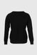 Пуловер однотонный женский 8816 L Черный (2000990337436D)
