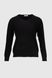 Пуловер однотонный женский 8816 2XL Черный (2000990337443D)