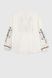 Вышиванка рубашка с принтом женская Park karon 23150 40 Белый (2000990154316A)