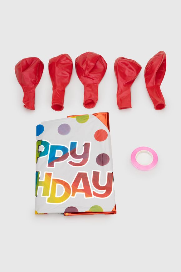 Магазин обуви Набор воздушных шариков Happy Birthday BF5726