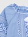 Сорочка вишиванка для дівчинки КОЗАЧЕК МАРТА 116 см Блакитний (2000990579867D)