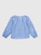 Рубашка вышиванка для девочки КОЗАЧЕК МАРТА 140 см Голубой (2000990579904D)