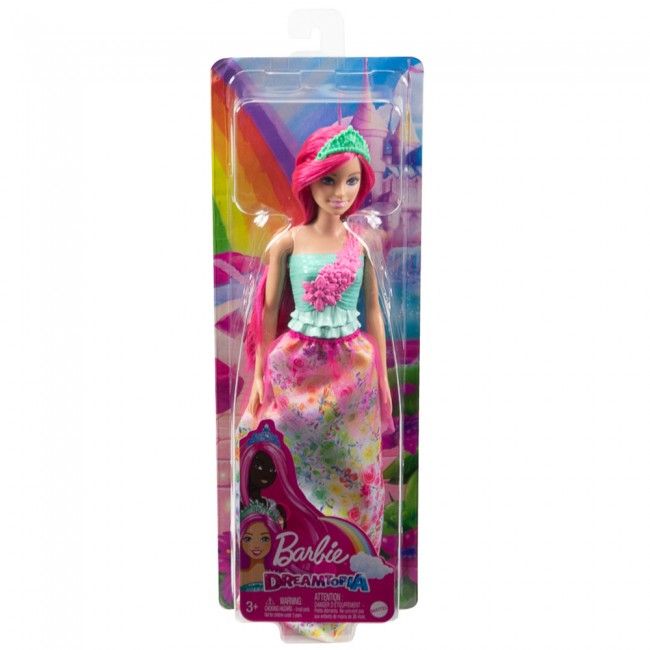 Магазин обуви Кукла-принцесса с малиновыми волосами Barbie HGR15