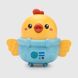 Заводна іграшка курча HUI YUE HY-765 Блакитний (2000990229588)