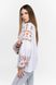Сорочка вишиванка жіноча Ліана 3XL Білий (2000989736530A)