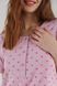 Нічна сорочка жіноча Miss Victoria 70018 2XL Рожевий (2000990376138А)
