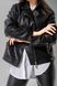 Куртка жіноча однотонна GK12 S Чорний (2000990445520D)