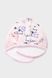 Шапка на завязках для малышей 62 см Розовый (2000989557104D)