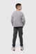 Спортивні штани з принтом для хлопчика Atescan 1105 176 см Графітовий (2000990262875W)