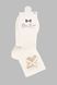 Шкарпетки для дівчинки PierLone P-2208 122-128 см Молочний (2000990683168A)
