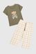 Піжама жіноча RUBINA 5321 XL Хакі-бежевий (2000990450470A)