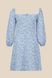 Сукня з візерунком жіноча LAWA WTC02380 XS Блакитно-білий (2000990671004S)