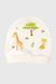 Шапка для малышей Patsan 807 Жираф One Size Молочный (2000990062147D)