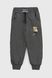 Спортивні штани з принтом для хлопчика Atescan 805 98 см Сірий (2000990131560D)