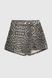 Юбка-шорты с узором женская Zeo Basic 4412-K 40 Серый (2000990617620D)