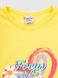 Костюм футболка+шорты для девочки Baby Show 16408 110 см Желтый (2000990474117S)