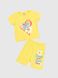 Костюм футболка+шорти для дівчинки Baby Show 16408 110 см Жовтий (2000990474117S)