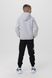 Спортивні штани з принтом для хлопчика Pitiki 228-13-1 176 см Чорний (2000990094384D)