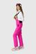 Штани на шлейках для дівчинки A-28 164 см Рожевий (2000989627302W)