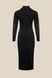Платье однотонное женское LAWA WTC02345 XL Черный (2000990213938D)(LW)