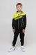 Спортивний костюм для хлопчика S&D XD012 кофта + штани 146 см Салатовий (2000989957836D)
