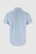 Рубашка с узором мужская Redpolo 3927 3XL Голубой (2000990629470S)