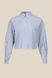 Рубашка с узором женская LAWA WTC02362 XS Голубой (2000990504326D)(LW)