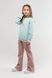 Штани кльош для дівчинки Yekipeer M010-1 122 см Рожевий (2000989745723D)