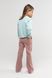 Штани кльош для дівчинки Yekipeer M010-1 146 см Рожевий (2000989745716D)