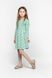 Сукня з візерунком для дівчинки Toontoy 22259 116 см Зелений (2000989638841D)