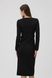 Сукня однотонна жіноча Femme 1014 L Чорний (2000989871125D)