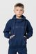 Костюм для мальчика (худи+штаны) Ecrin 2502 116 см Темно-синий (2000990222688D)